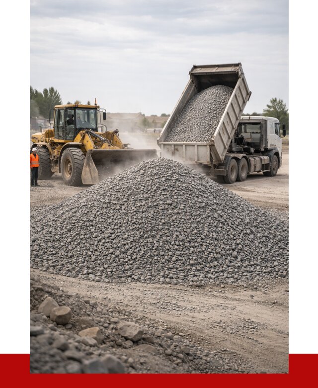 Купить щебень с доставкой в Касимах от 2719 руб. | ПРОНЕРУДКсм