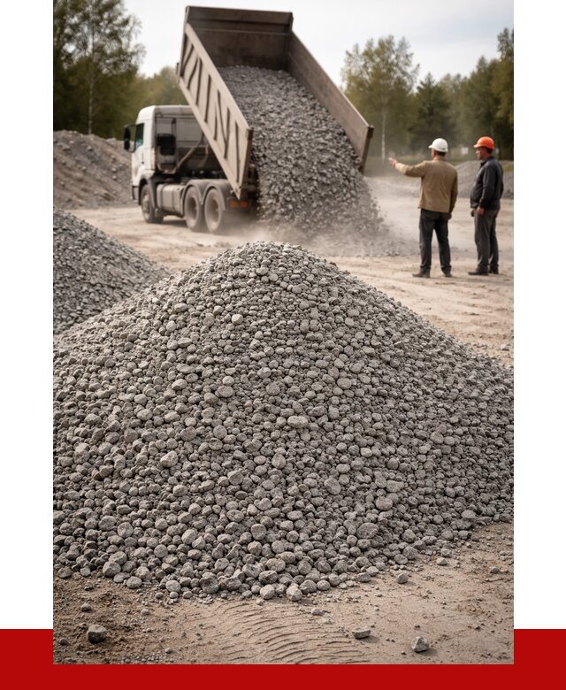 Гранитный щебень фракция 0-5 в Касимах от 3153 руб ПРОНЕРУДКсм