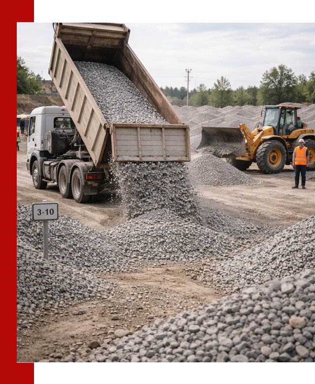 Гранитный щебень фракции 3–10: доставка и продажа в Касимах