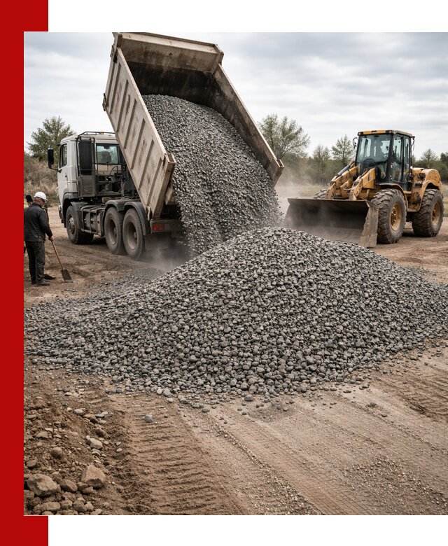 Гранитный щебень фракция 10-20 с доставкой в Касимах