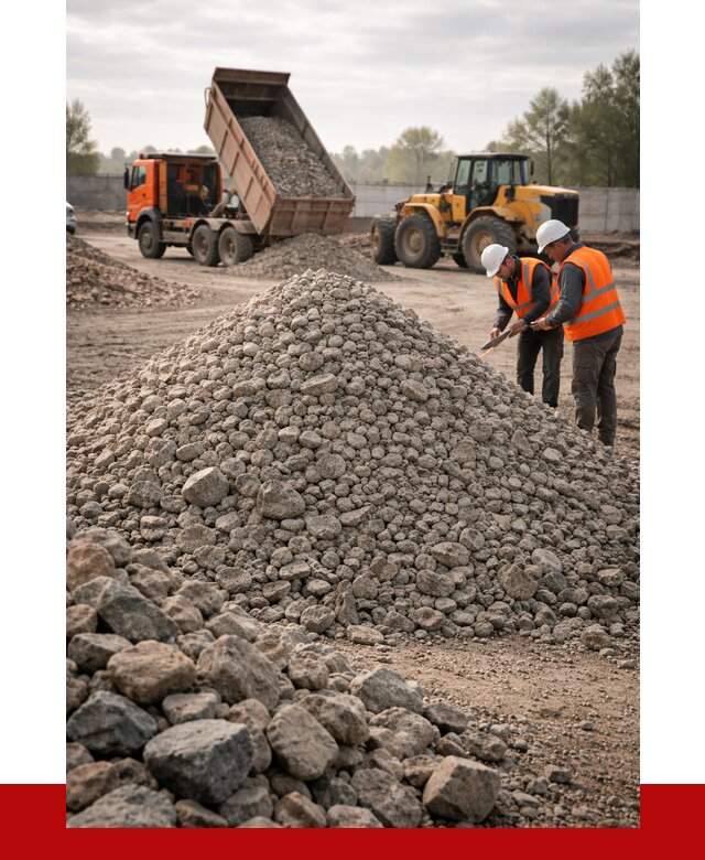 Гранитный щебень фракция 40-70 в Касимах от 2719 руб ПРОНЕРУДКсм