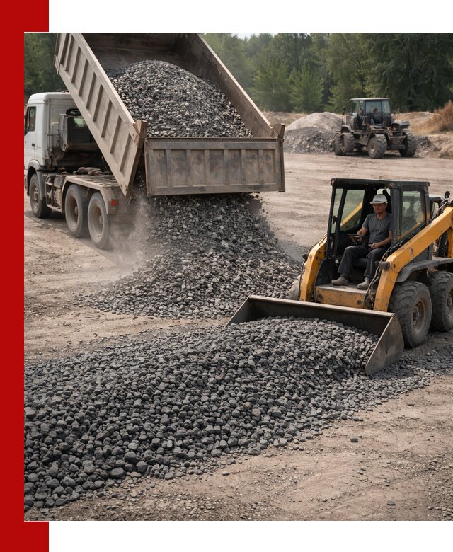 Гранитный щебень фракция 40-70 с доставкой в Касимах