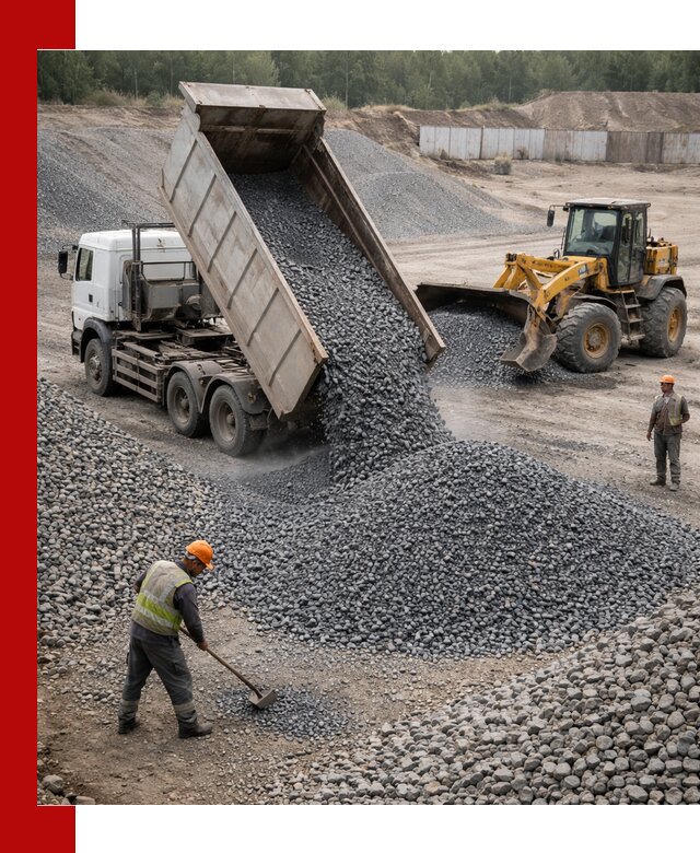 Щебень габбро-диабаз фр. 5-20 с доставкой в Касимах