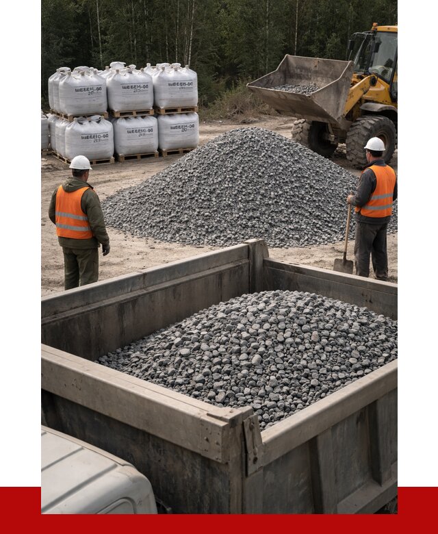 Щебень габбро диабаз 20-40 в Касимах от 3697 руб. | ПРОНЕРУДКсм