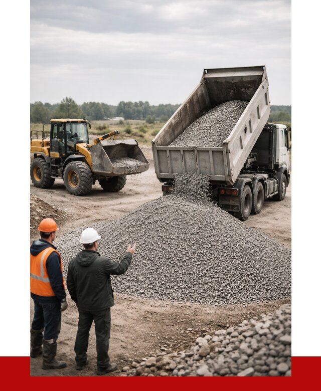 гравийный щебень фракция 3-10 в Касимах от 3480 р. ПРОНЕРУДКсм