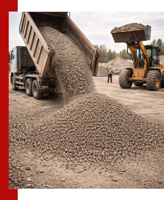 Гравийный щебень фракция 3–10 с доставкой в Касимах