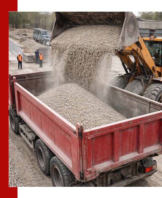 Купить известняковый щебень фракции 0-5 с доставкой в Касимах