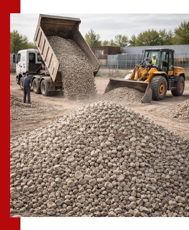 Доломитовый щебень фракции 20–41 с доставкой в Касимах