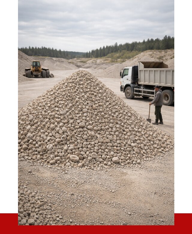 Доломитовый щебень фракция 40-70 в Касимах от 3045 | ПРОНЕРУДКсм