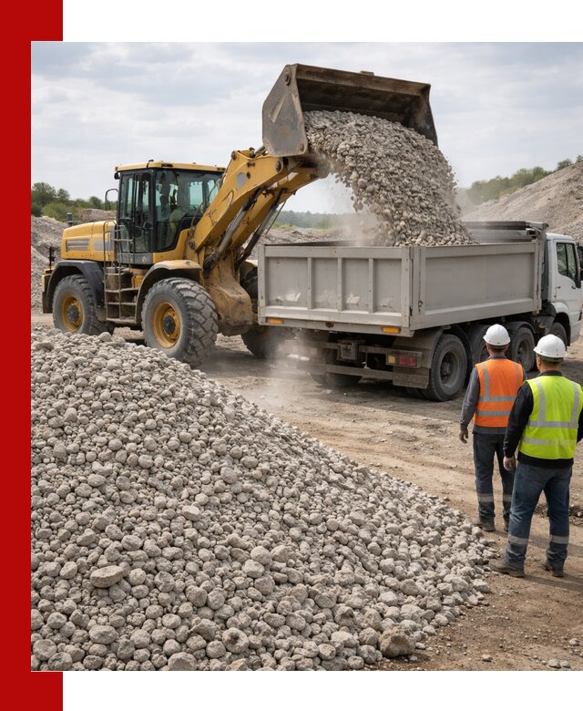 Доломитовый щебень фракция 40–71 доставка и продажа в Касимах