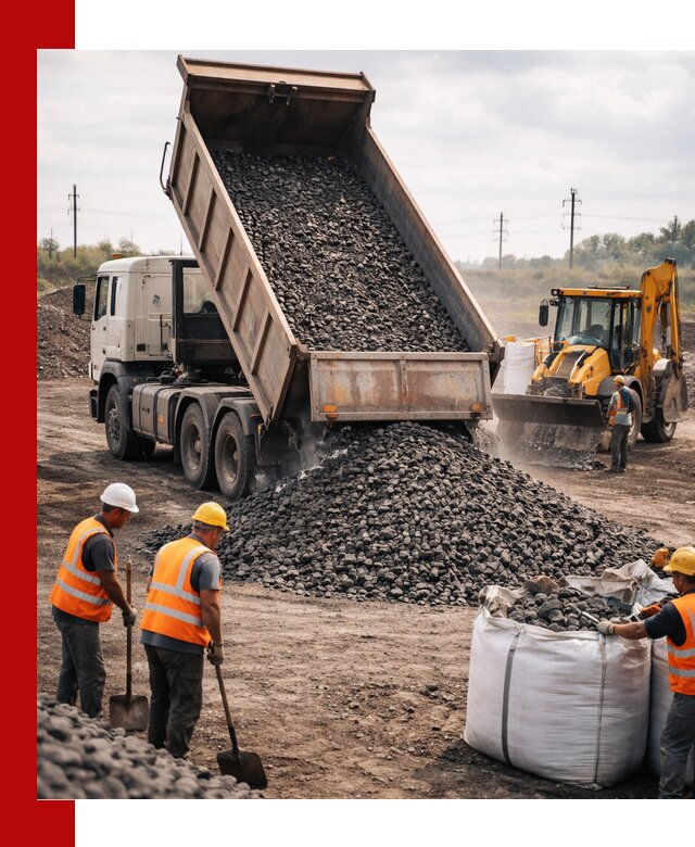 Шлаковый щебень фракция 40-70 с доставкой в Касимах