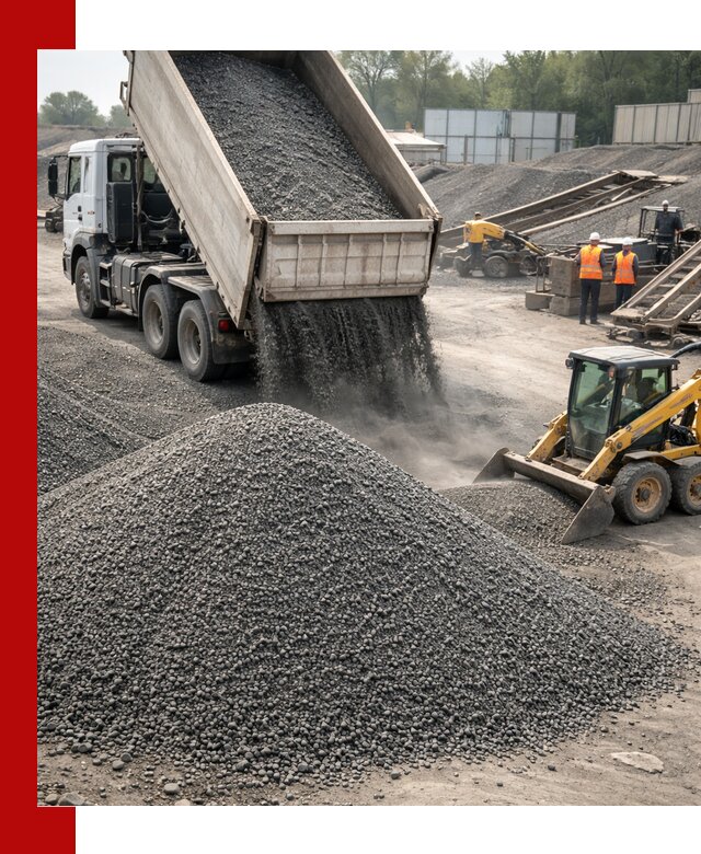 Вторичный щебень фракция 0–5 с доставкой в Касимах