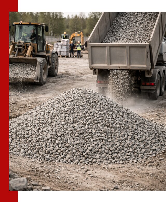 Вторичный щебень фракции 5-20 в Касимах — доставка и продажа крупнотоннажно