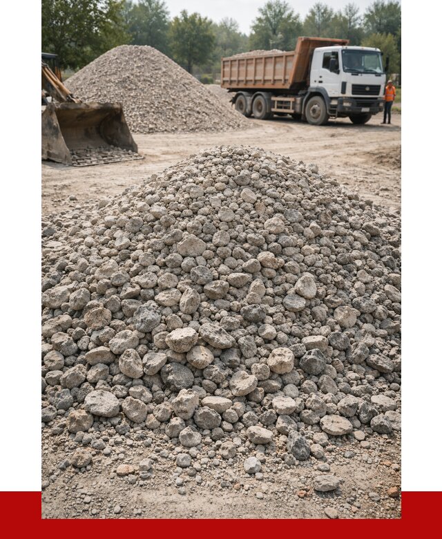 Вторичный щебень фракция 20-40 в Касимах от 2392 р ПРОНЕРУДКсм