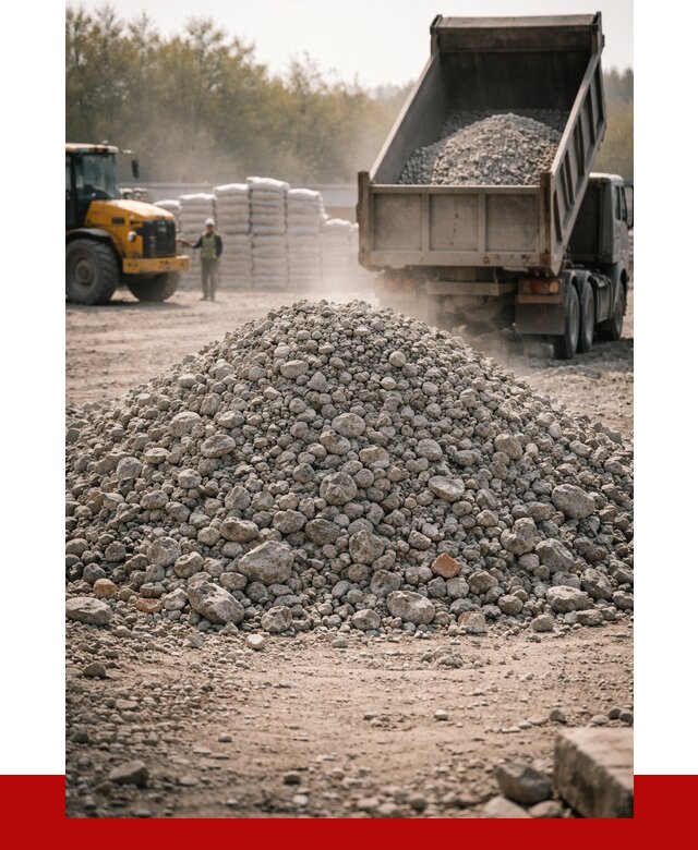 Вторичный щебень фракция 70-150 в Касимах от 1522 р. | ПРОНЕРУДКсм