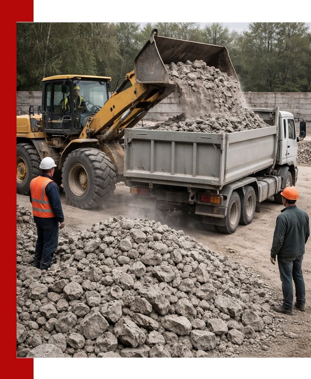 Вторичный щебень фракция 70–150 в Касимах с доставкой