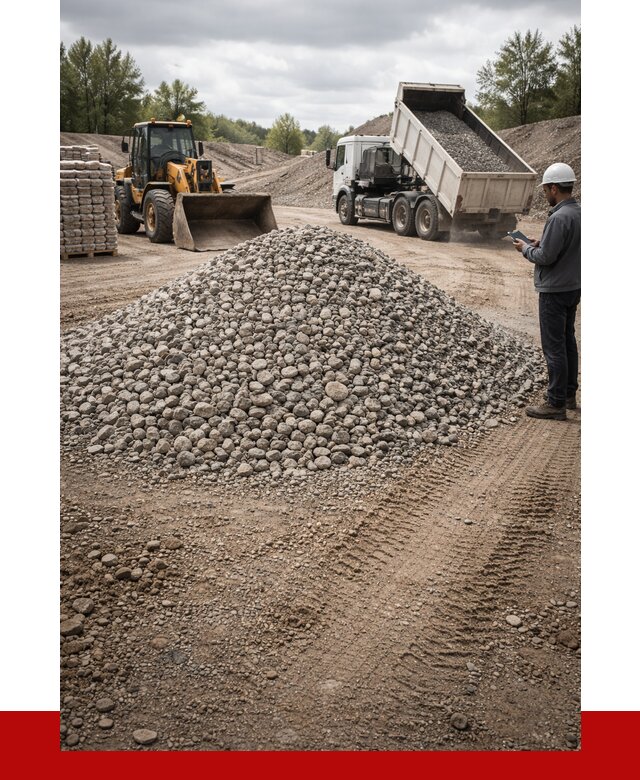 Купить бетонный щебень в Касимах, от 3480 р. ПРОНЕРУДКсм