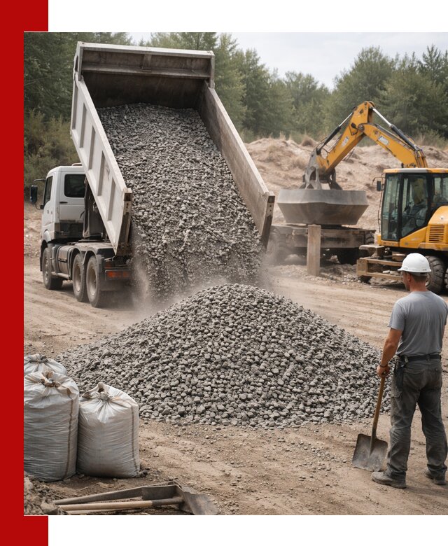 Доставка и продажа бетонного щебня в Касимах