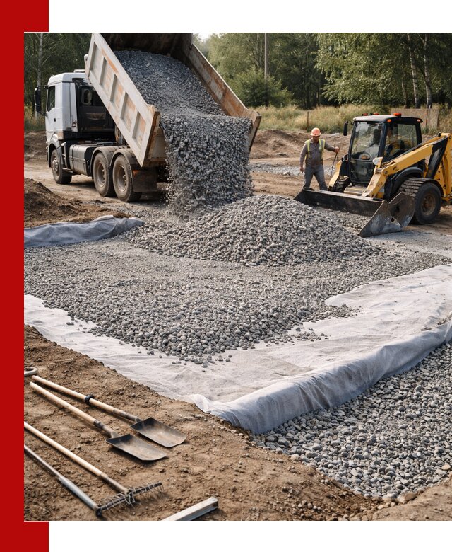 Щебень для фундамента с доставкой в Касимах