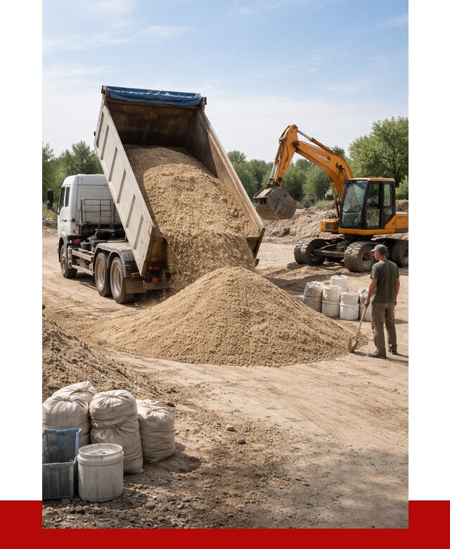 Купить речной песок в Касимах от 1305 р. за куб | ПРОНЕРУДКсм