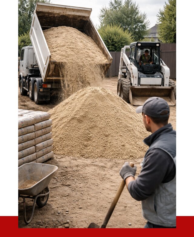 Мытый речной песок с доставкой в Касимах от 1577 р. | ПРОНЕРУДКсм