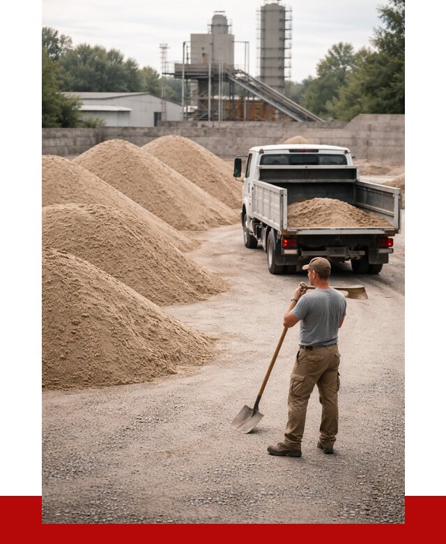 Мытый песок в Касимах от 1359 р. с доставкой ПРОНЕРУДКсм