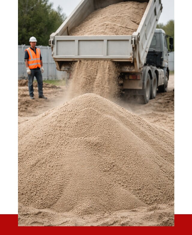 Купить сеяный песок с доставкой в Касимах от 2392 р ПРОНЕРУДКсм