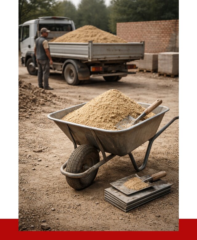 Песок для кладки в Касимах с доставкой от 2392 р. | ПРОНЕРУДКсм