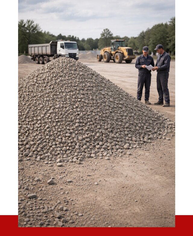 Купить гравий фракция 40-70 в Касимах от 1305 р. | ПРОНЕРУДКсм