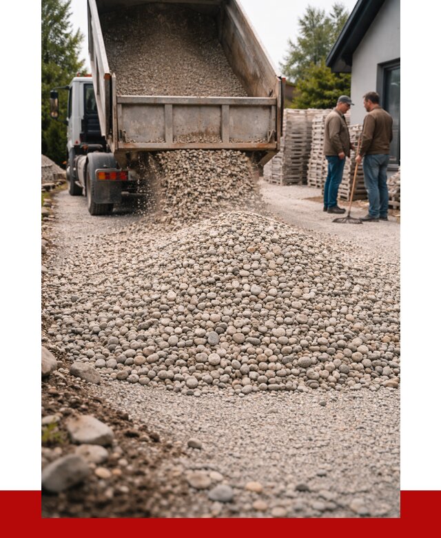 Галька речная в Касимах от 2936 р. с доставкой, ПРОНЕРУДКсм