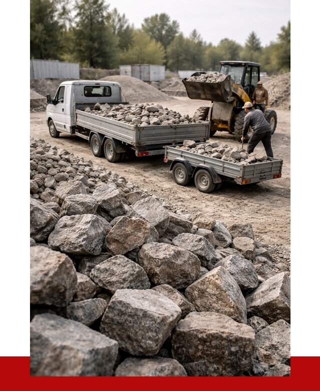 Купить бутовый камень гранитный в Касимах от 3045 р. | ПРОНЕРУДКсм