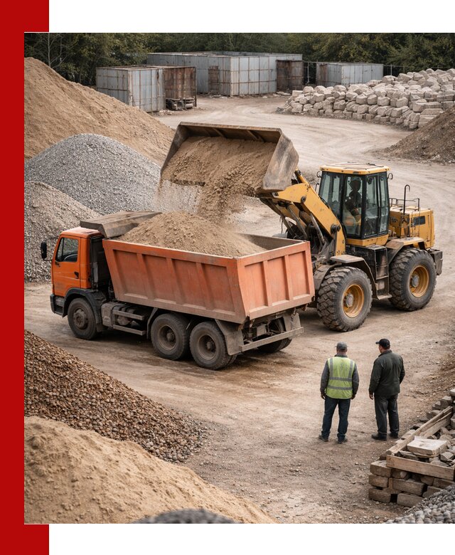 Доставка сыпучих смесей и смесей для стройки в Касимах