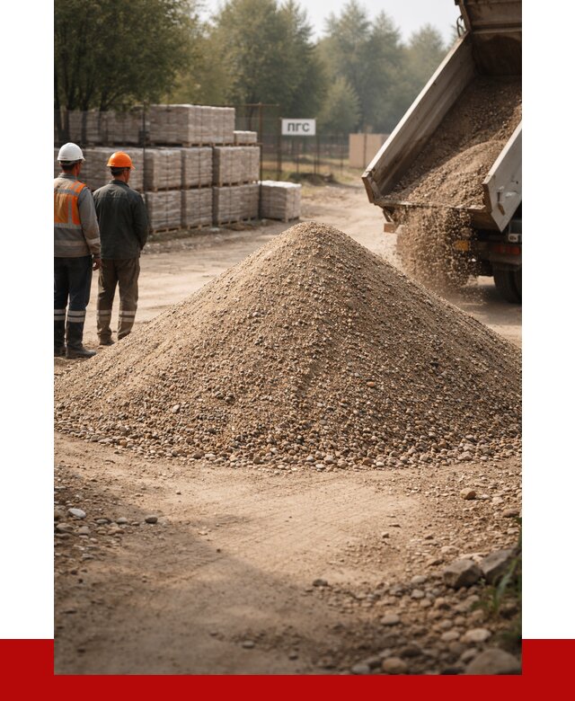 ПГС С1 с доставкой в Касимах от 3045 р. за куб | ПРОНЕРУДКсм