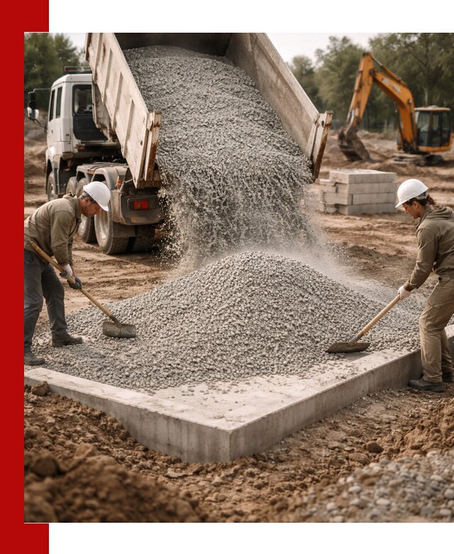 Доставка и продажа отсева для бетона в Касимах