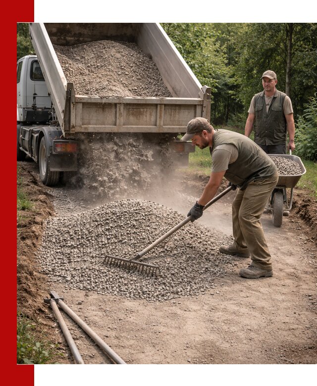 Каменная крошка для дорожек с доставкой в Касимах