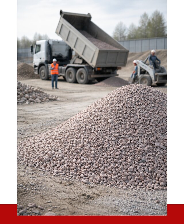 Крошка розовый гранит в Касимах с доставкой от 5002 р. | ПРОНЕРУДКсм