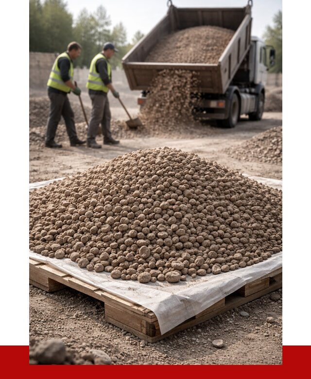 Керамзит фракция 5-10 в Касимах от 4567 р. с доставкой | ПРОНЕРУДКсм