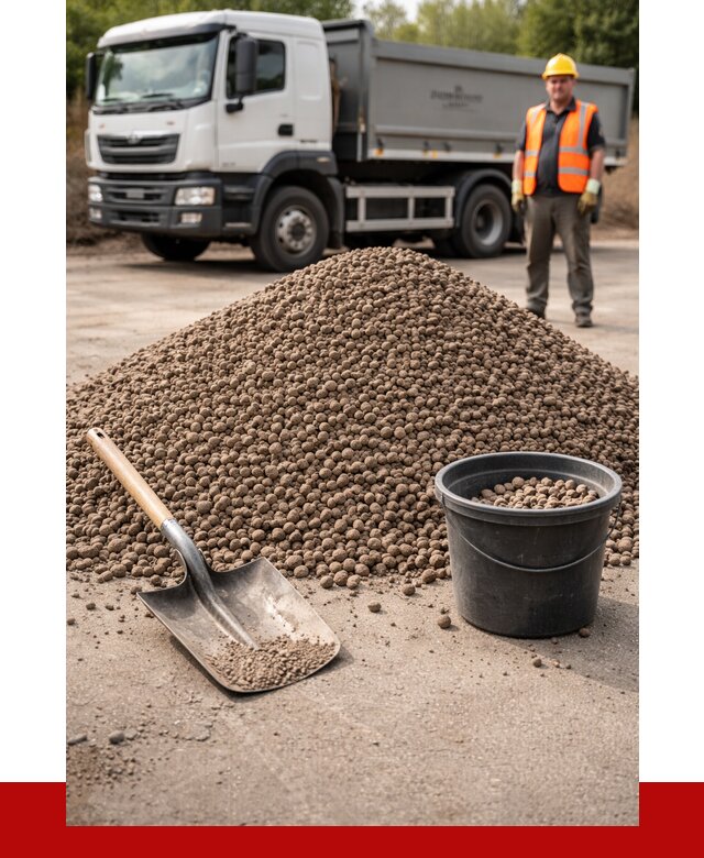 Керамзит фракция 10-20 в Касимах от 4567 р. с доставкой | ПРОНЕРУДКсм