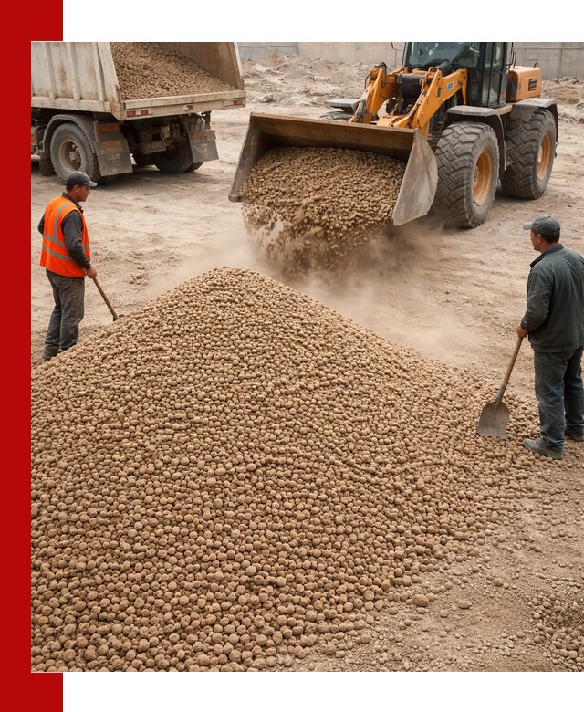 Керамзит фракция 10-20 с доставкой в Касимах