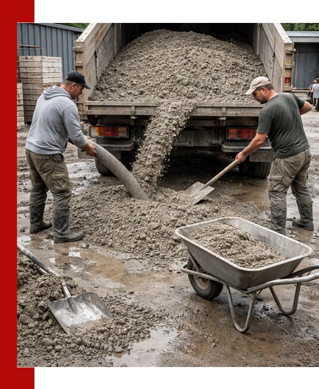 Цементно-песчаная смесь М150 доставка в Касимах