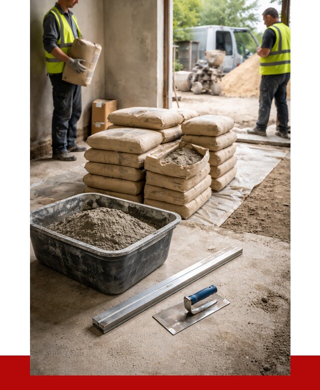 Купить сухую смесь для стяжки в Касимах от 4893 р. | ПРОНЕРУДКсм