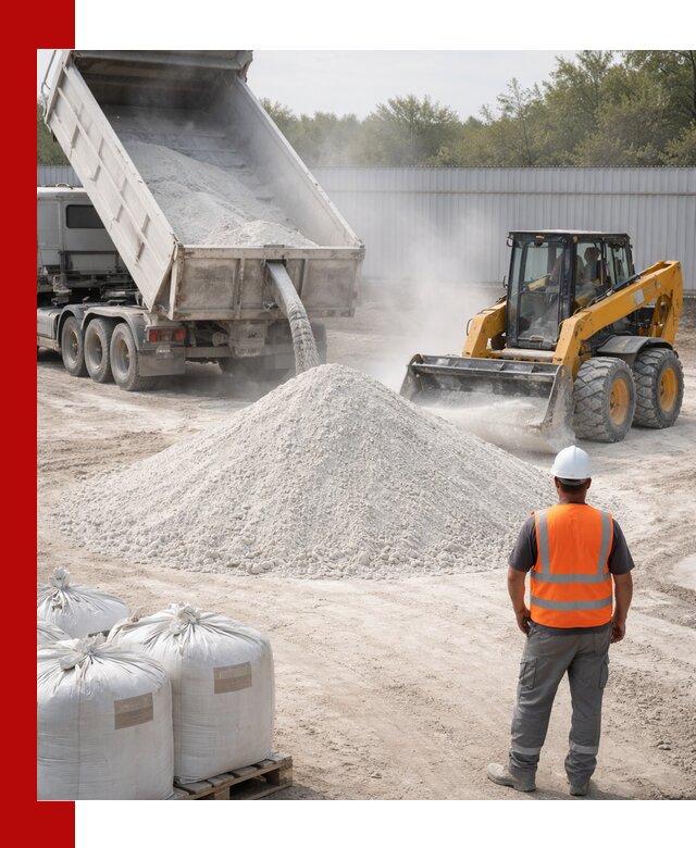 Доставка и продажа известняковой муки в Касимах