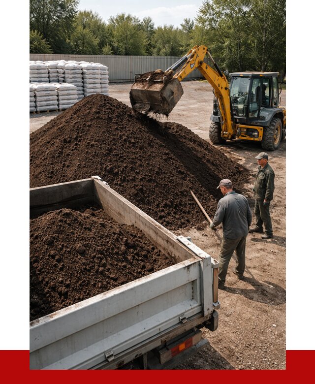 Растительный грунт с доставкой в Касимах от 3480 р. | ПРОНЕРУДКсм