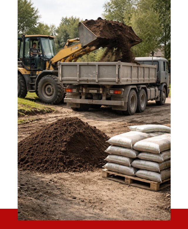 Почвогрунт в Касимах с доставкой от 3480 р. за куб | ПРОНЕРУДКсм