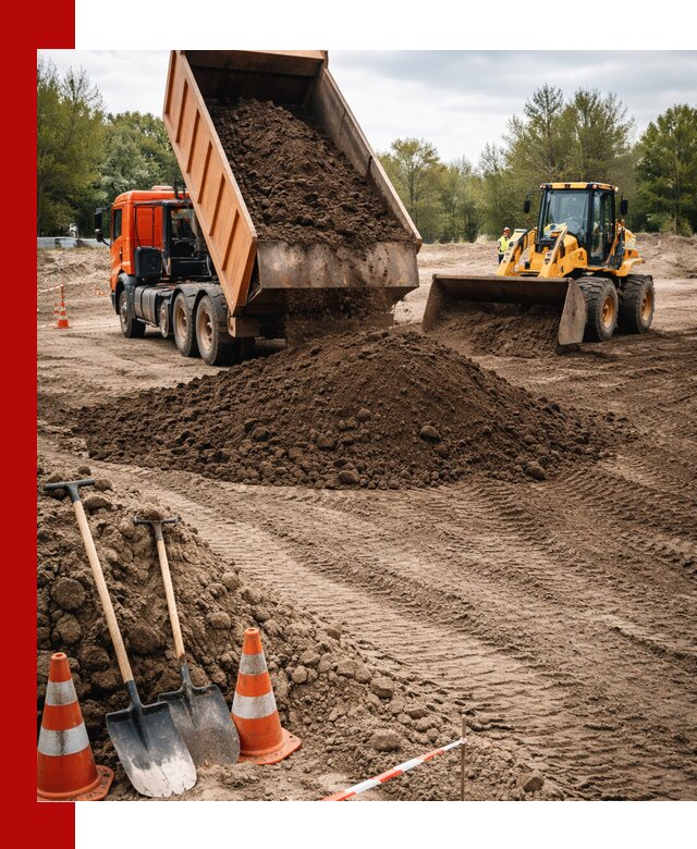 Поставка и доставка планировочного грунта в Касимах