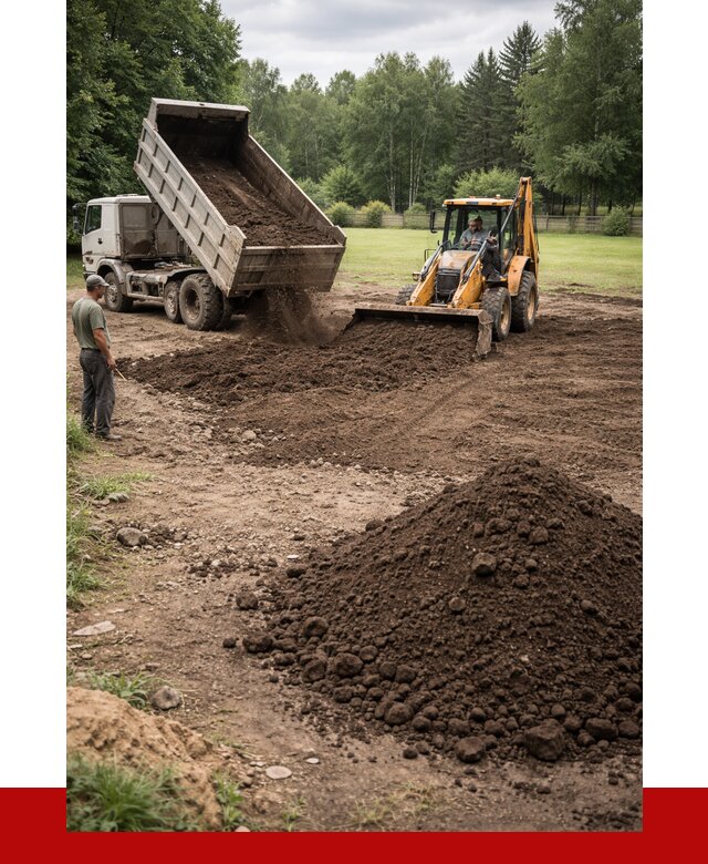 Грунт для выравнивания участка в Касимах от 1305 р. | ПРОНЕРУДКсм