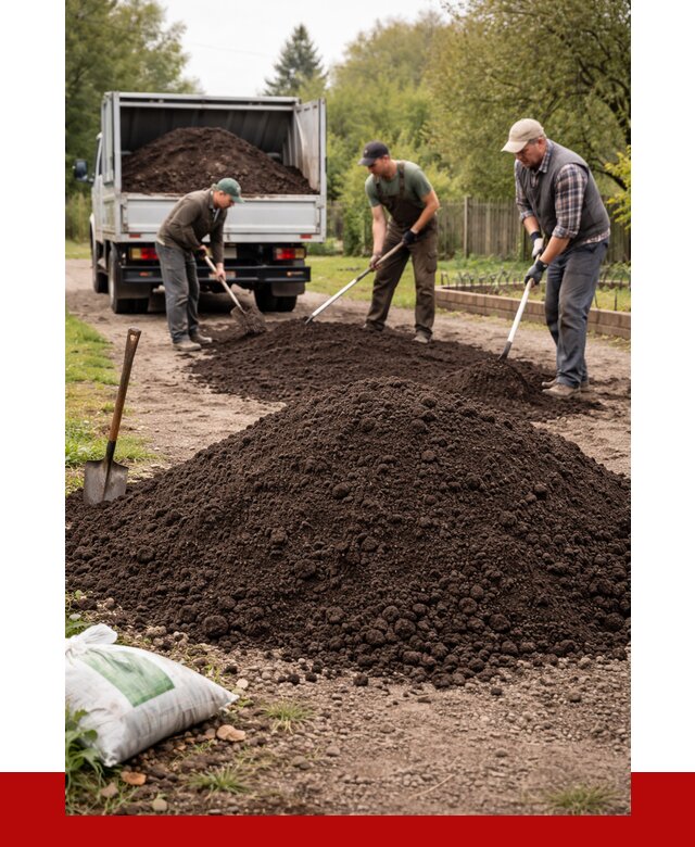 Купить землю для огорода в Касимах от 3480 р./куб | ПРОНЕРУДКсм