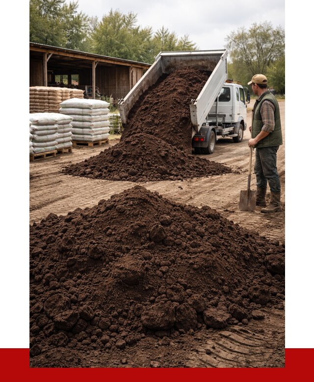 Купить торф с доставкой в Касимах от 4567 р. за куб | ПРОНЕРУДКсм