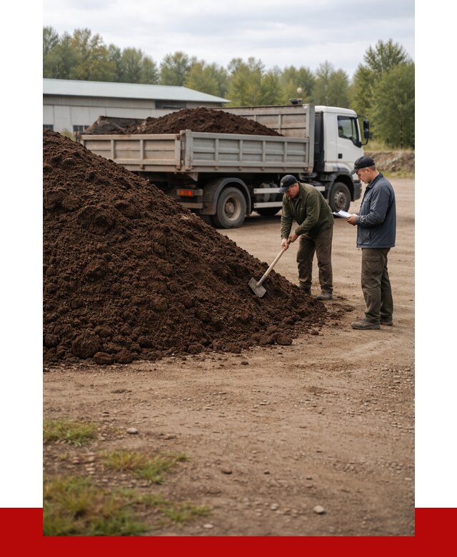 Кислый торф в Касимах с доставкой от 1305 р. за куб | ПРОНЕРУДКсм