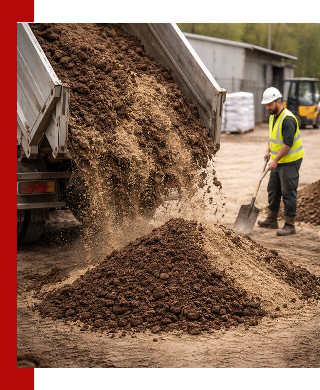 Доставка торфо-песчаной смеси в Касимах для строительства и озеленения